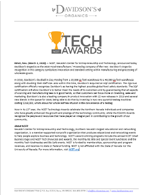 Davidson’s Organics as Food Manufacture Processing company of the Year